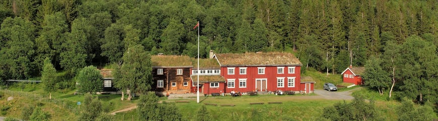 Gjevilvasshytta i Trollheimen. Kåret til Norges fineste betjente DNT-hytta.