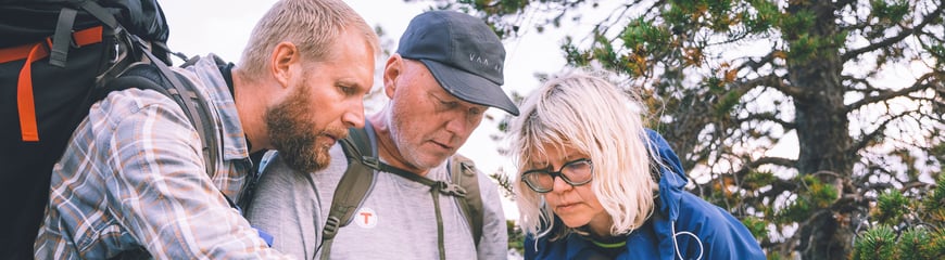 Turlederkurs i Femundsmarka høsten 2025. 