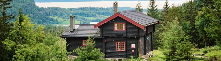 Halvorsenhytta i Vestmarka