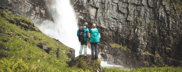 Signatur Trollheimen med DNTung Trøndelag 2020. Nauståfossen.