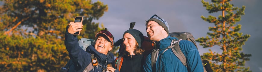 Turlederkurs i Femundsmarka høsten 2025. 