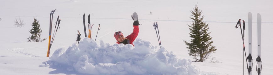 Bilder fra hytte- til hyttetur i Langsua