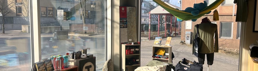 Tursenteret / butikken til DNT Bodø og Omegn