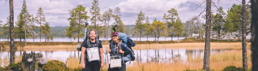 Turlederkurs i Femundsmarka høsten 2025. 