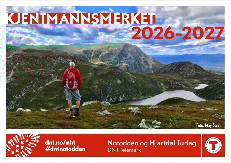 Fremsiden av Kjentmannsheftet 2026-2027 