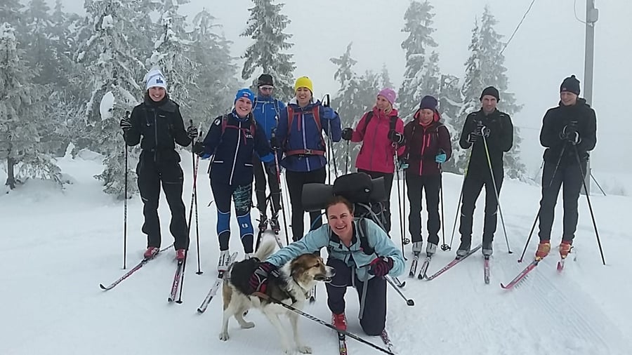Vandregruppa, skitur fra Mylla til Sognsvann
