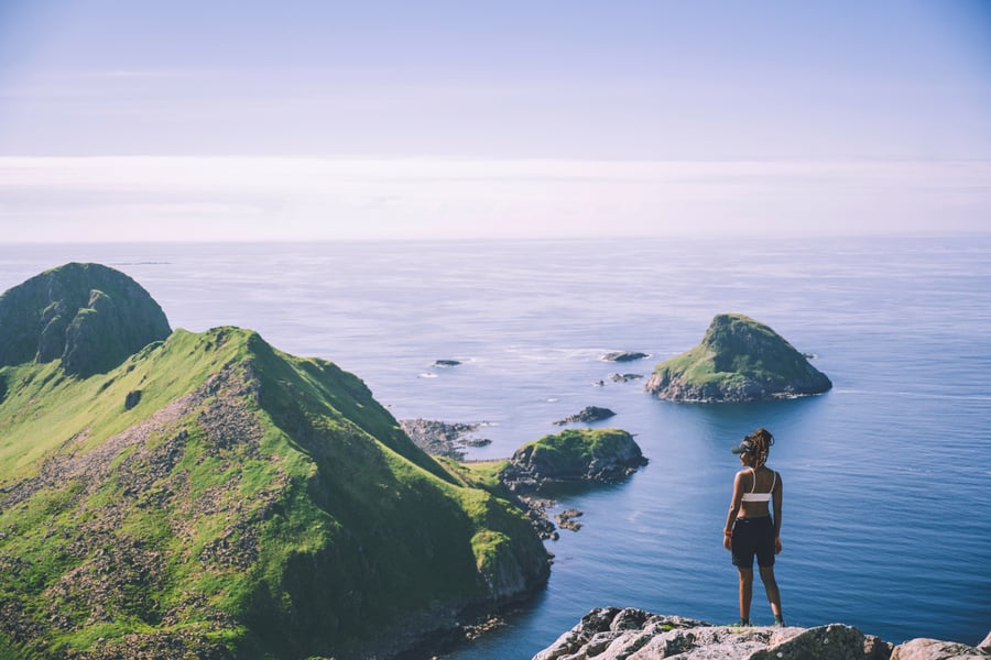 Bilder tatt i forbindelse med uke som hyttetilsyn på Guvåghytta