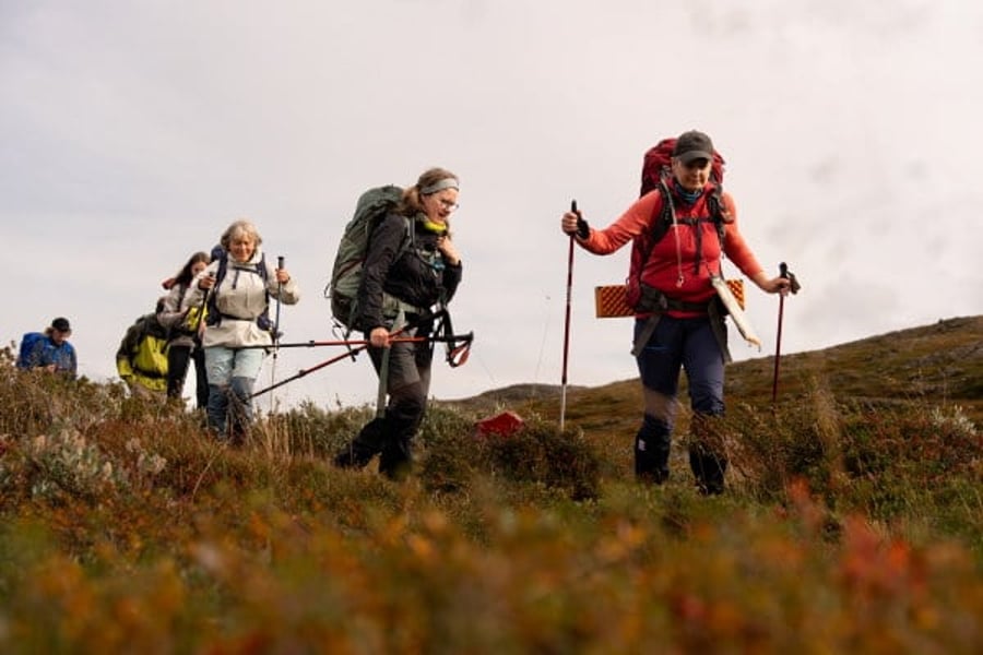 Turen Ramfjellet rundt i Sylan. Overnatting på Schulzhytta og Ramsjøhytta