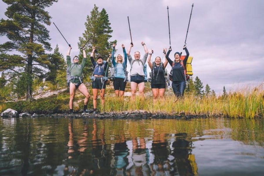 Turlederkurs i Femundsmarka høsten 2025. 