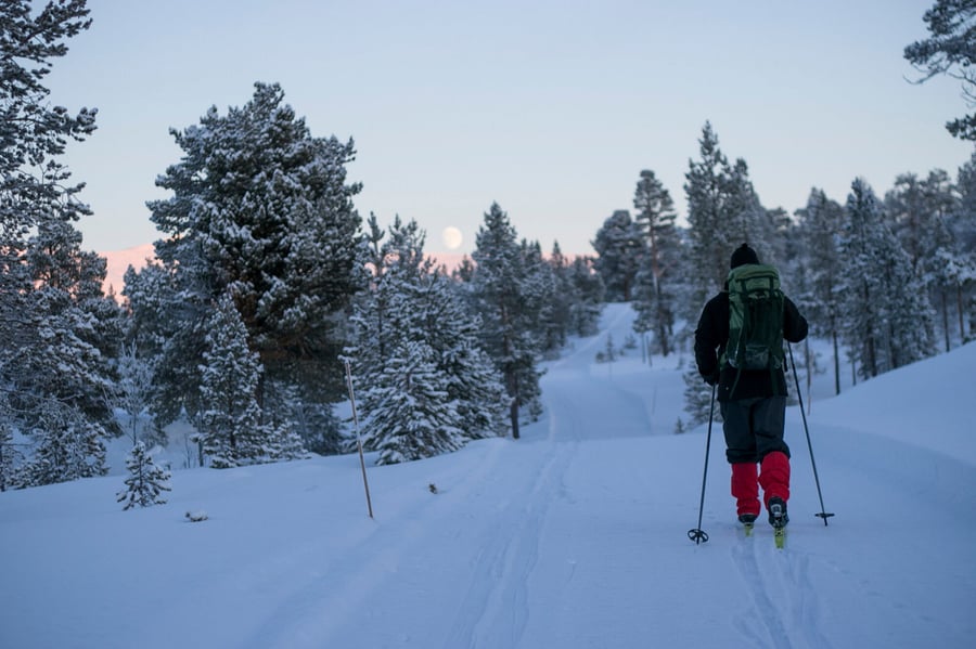 Tradisjonsrik nyttårsfeiring på Svukuriset i Femundsmarka. 
