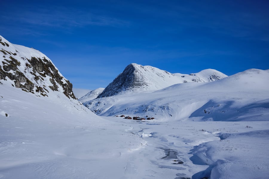 Bilder fra Rondvassbu, Påske 2024.