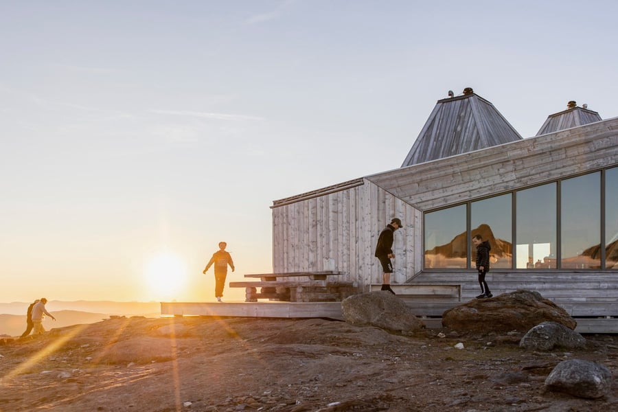 Rabothytta fotografert i forbindelse med reportasje til Fjell & Vidde 3/2024.