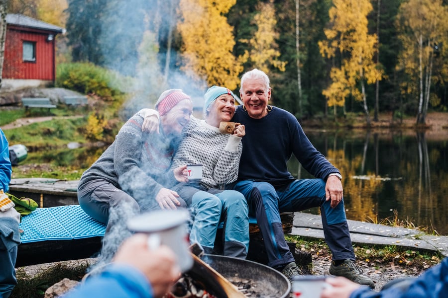 Fotodag med senior, Isdammen i Oslomarka.