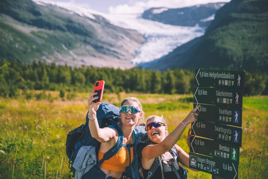 Bilder tatt ved Tåkeheimen