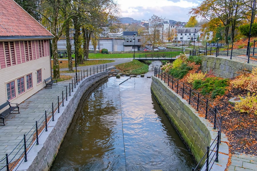 Bilder fra nærtur i Sandnes: Sentrum - Trones. Del av 52 søndagsturer.