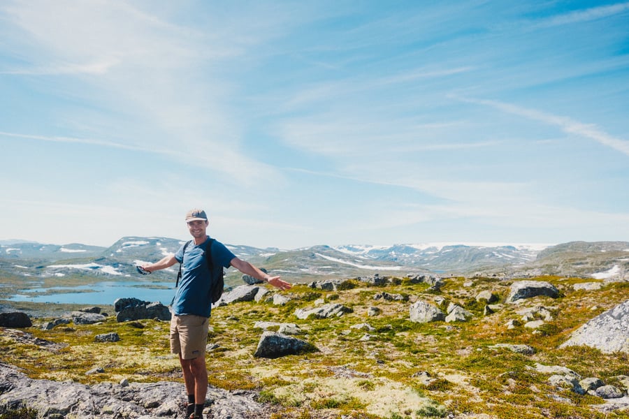 Krækkja, sommer