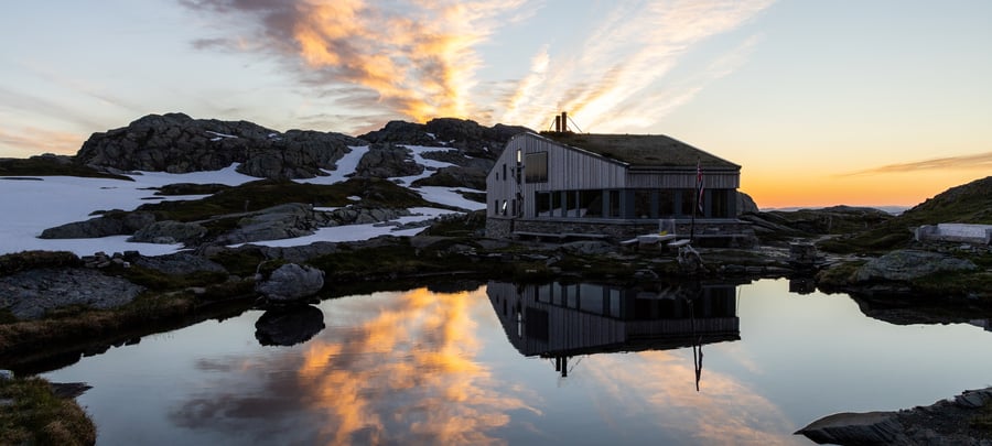 Tur fra Fitjadalen til Breidablik, juni 2022.