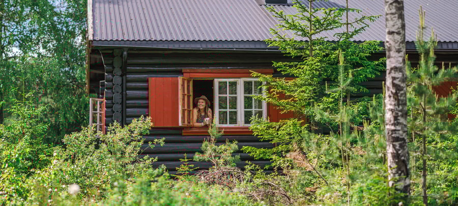 Spikertjernhytta i Romeriksåsene