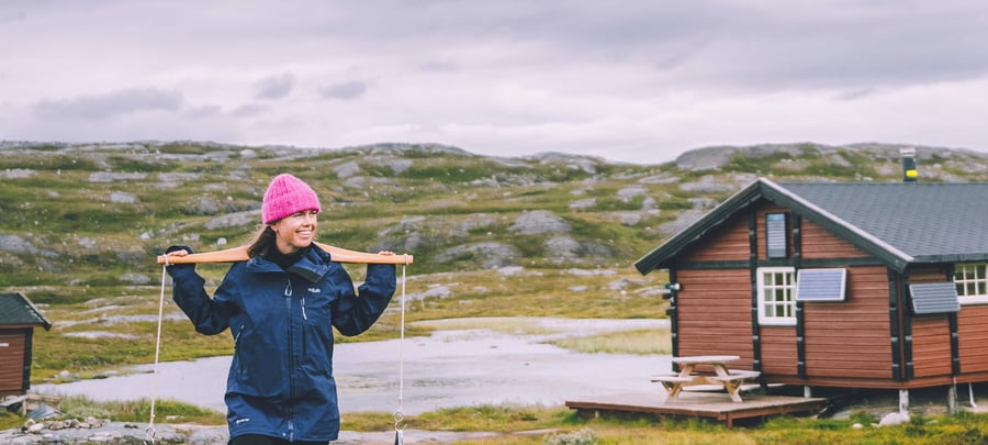 Bilder tatt ved Tverrbrennstua på Saltfjellet