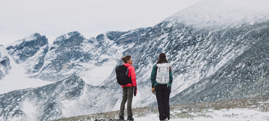 Tur til snøhetta fra Snøheim, høst 2025