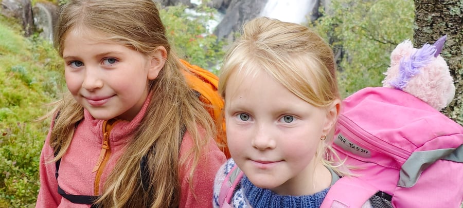 Tur til Viglesdalen august 2024. Tur med barn.