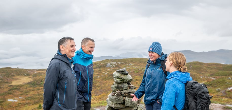 Eg gjekk ein tur på stien