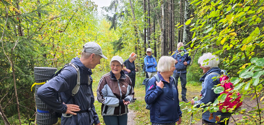 Onsdagsgruppa på tur