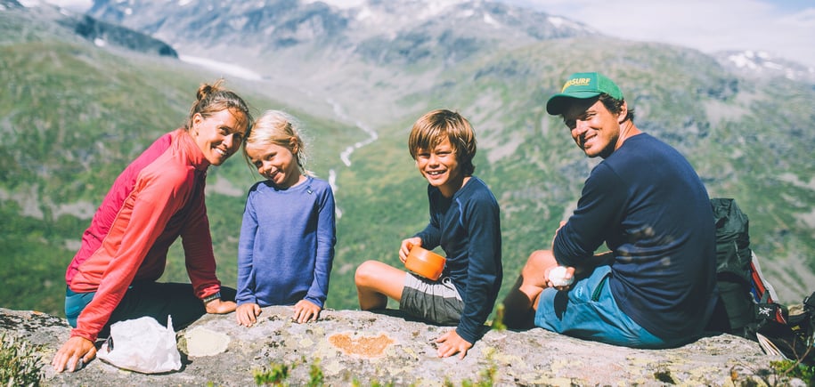 Andre uken av minutt for minutt gikk fem dager gjennom Jotunheimen. Bildet er fra turen fra Skogadalsbøen og ned mot Fleskedalen.