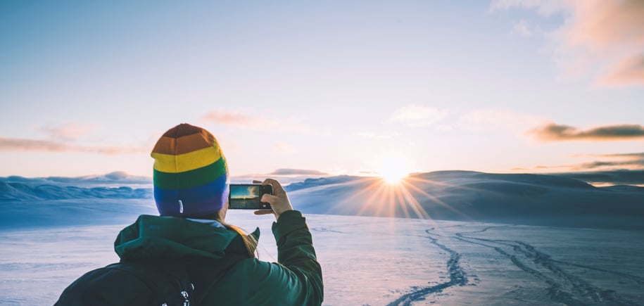 Haukeliseter. Mars 2020.