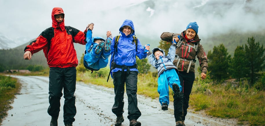 Barnas turlag med familicamp på Sota sæter i Juli 2015. 