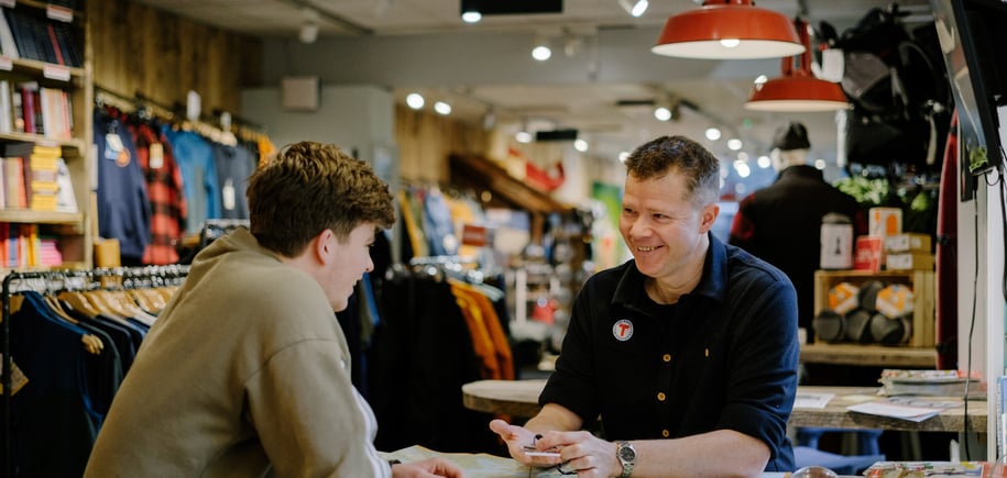 Bilder til Turveiledning i DNTbutikken