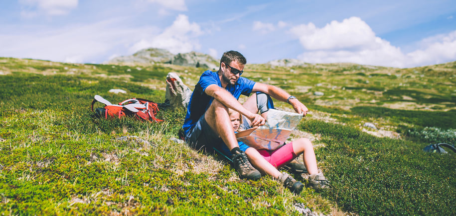 Åpningsuken av Monsen minutt for minutt gikk gjennom Hardangervidda i strålende vær. Bildet er fra etappen mellom Stigstuv og Rauhelleren. 