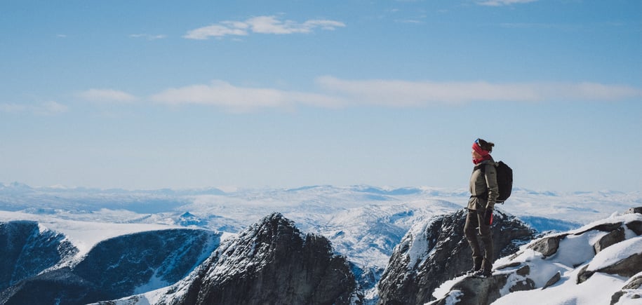 Tur til snøhetta fra Snøheim, høst 2025