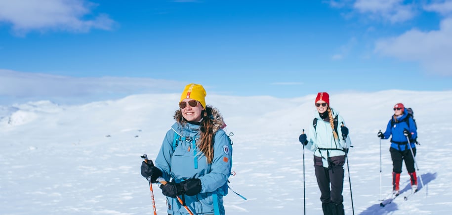 DNTs påskeinformasjon på Kalhovd 2018. 