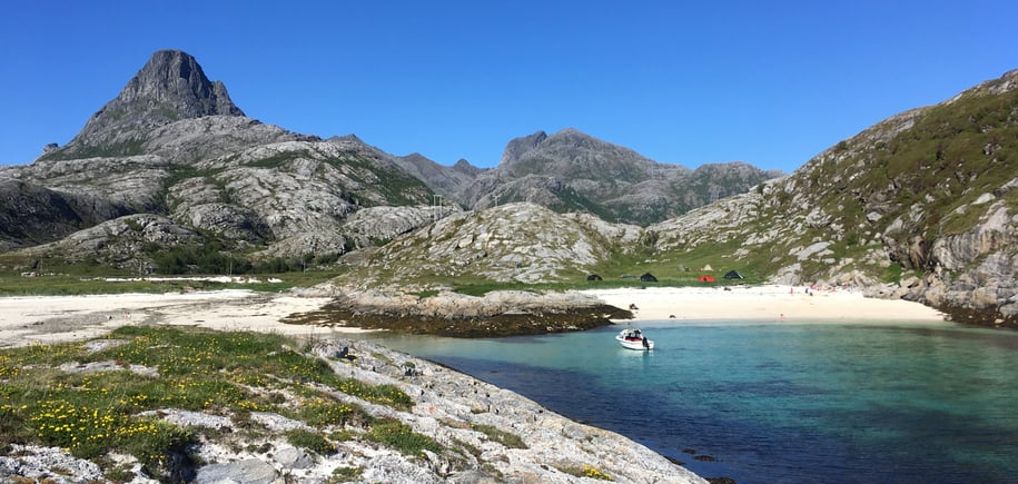 Telttur til Landegode med Barnas Turlag Bodø