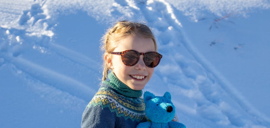 Vinterferiestemning på Ådneram turisthytte i Sirdal.