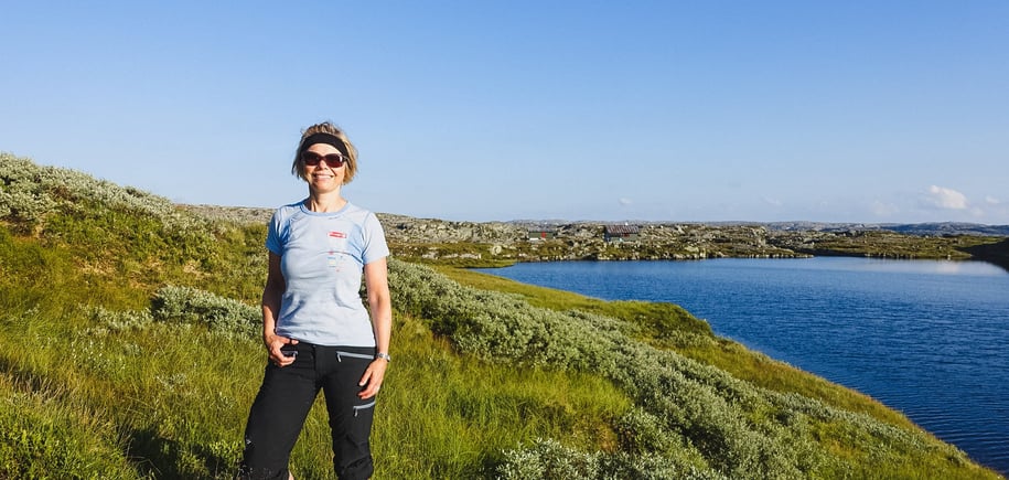 Foto fra Gunhild Holtet Eie sin favorittur i Vormedalsheia