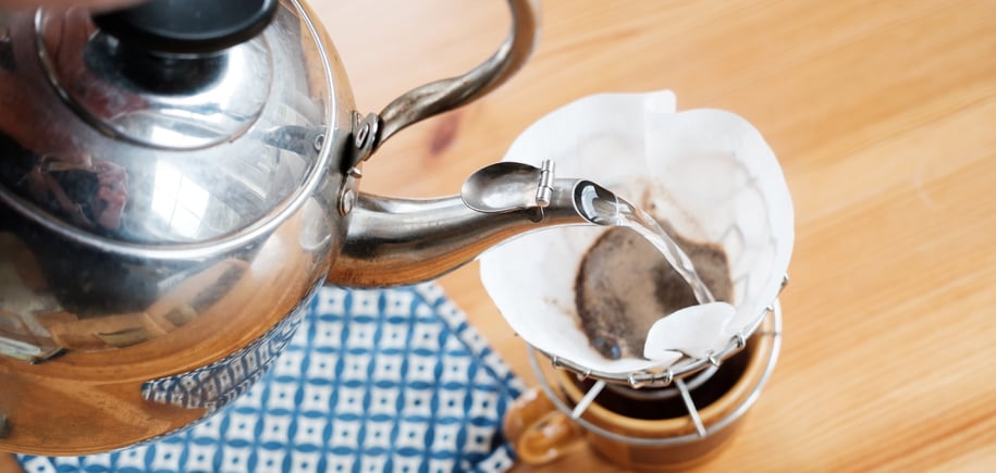Tur til Tvinnestølen august 2026. Kaffi, kaffikjel, kaffe