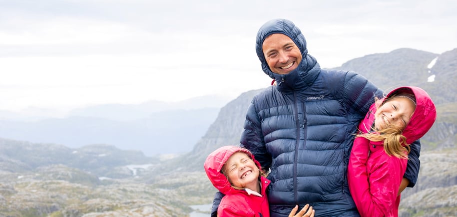 Tur til Stranddalen turisthytte sommeren 2024.