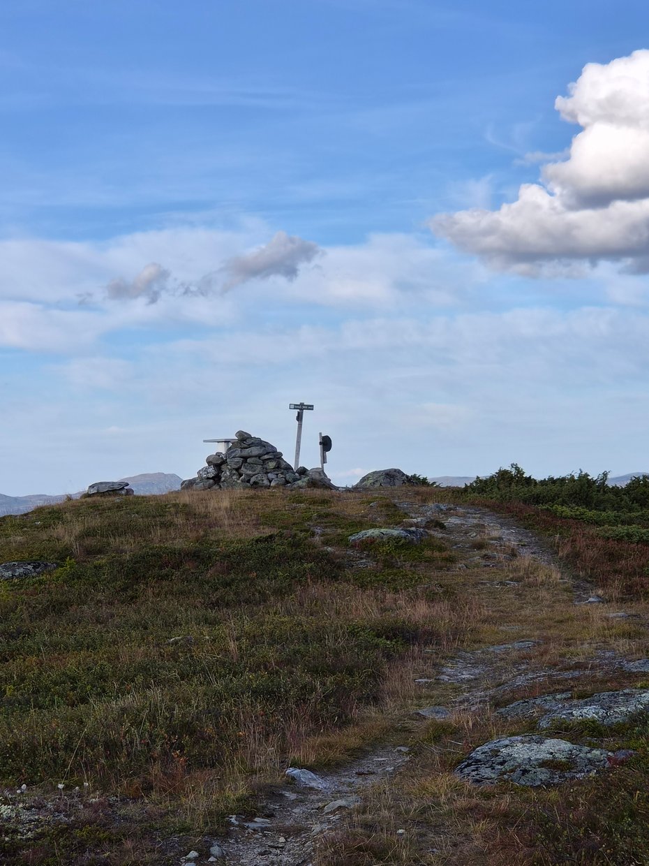 Snart på toppen
