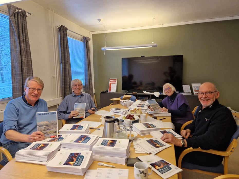 Skauleisposten er  på vei i din postkasse