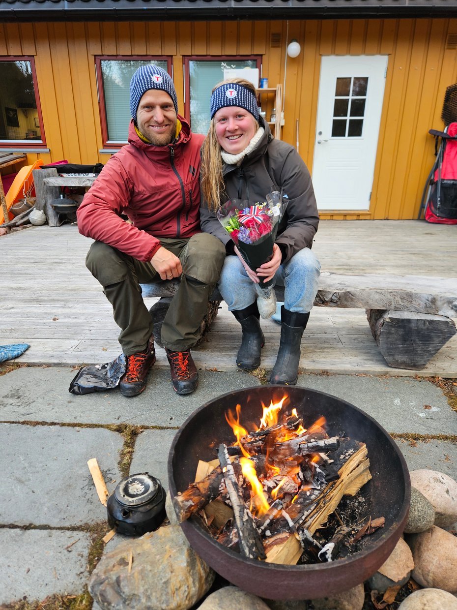 Anved og Kristin Kvammern