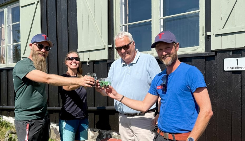 Ny DNT-hytte på Ringkollen