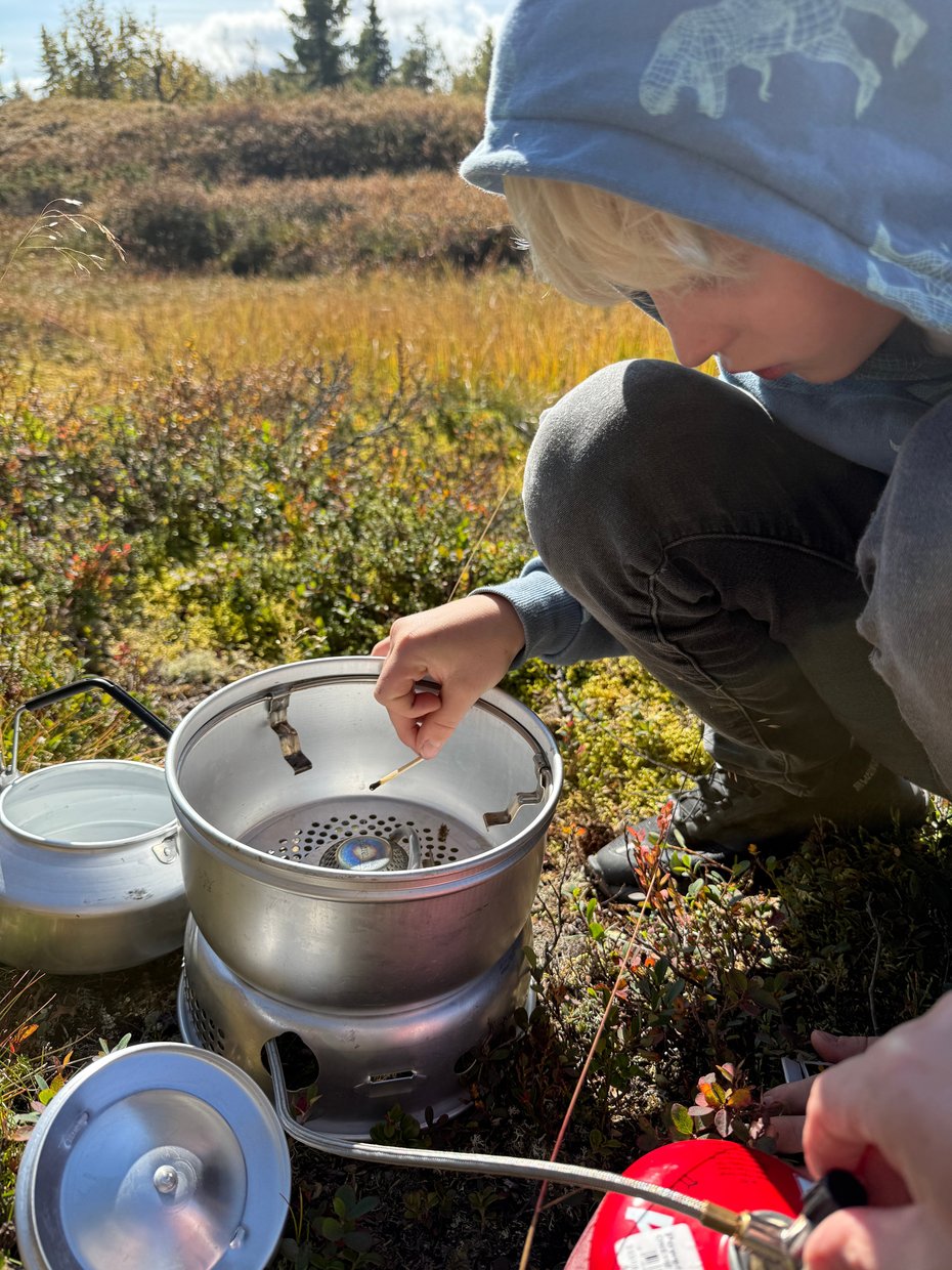 På tur i lekeskogen