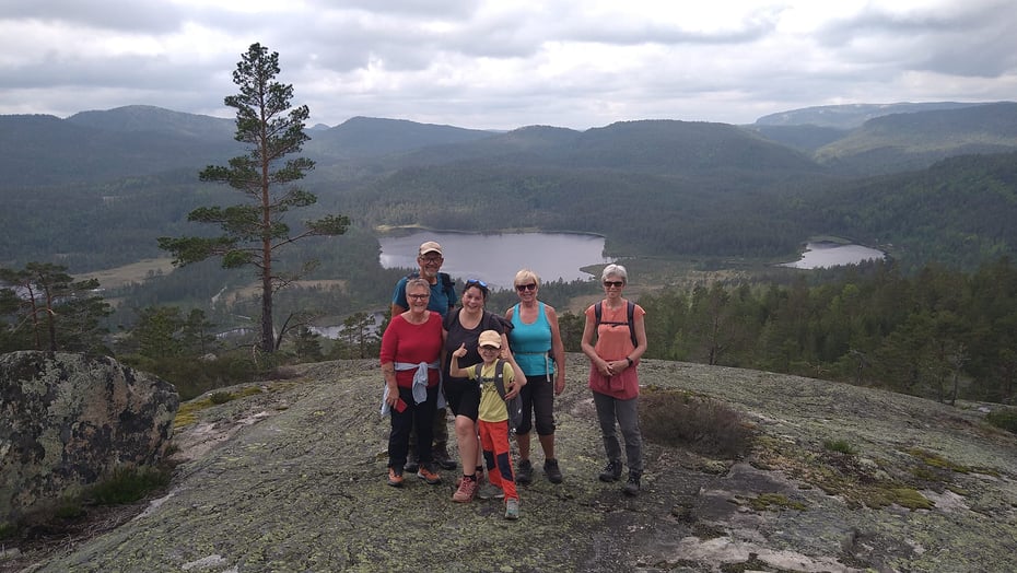 Utsikt frå Krikklifjellet