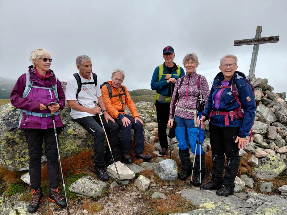 På Svarttjernkollen 1054 moh