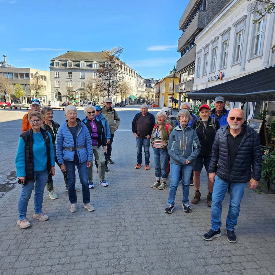 Alle deltakerne på Søndre Torv