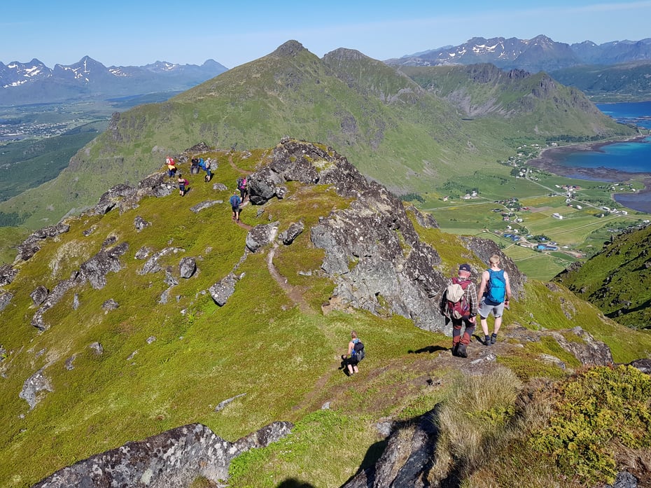 Turgåere i fjellet