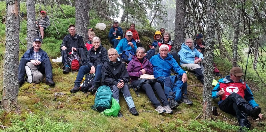Lunsj ved Lusdalskollen