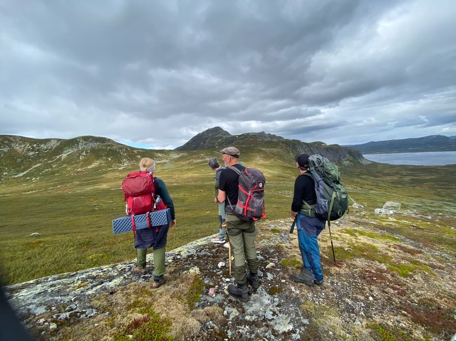 Turfølge på tur i Bondal 